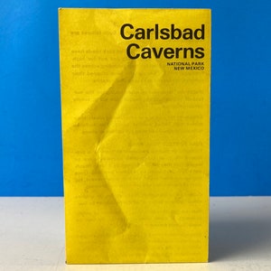 Carlsbad Caverns National Park Broschüre