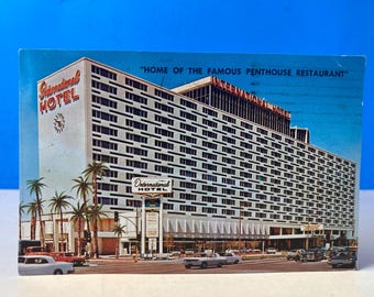 Postal del Hotel Internacional de Los Ángeles