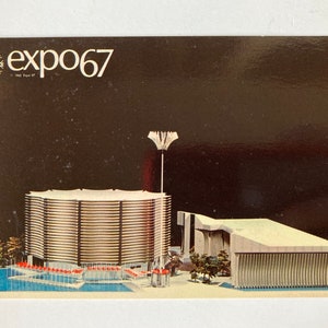 Expo '67 Postkarte Kanadischer Pazifik Cominco Pavillon