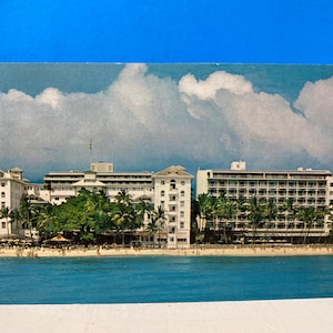 Postal del Hotel Moana Playa Waikiki