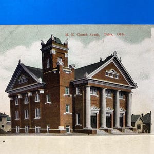 Carte postale M.E. Church Tulsa