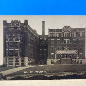 Cartão Postal Kansas City MO General Hospital