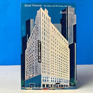 Hotel Victoria Postkarte NYC