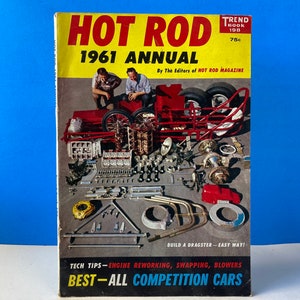 Vintage Hot Rod Magazine - Etsy
