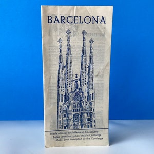 Barcelona Broschüre