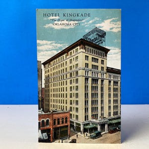 Cartão Postal Hotel Kingkade Oklahoma City