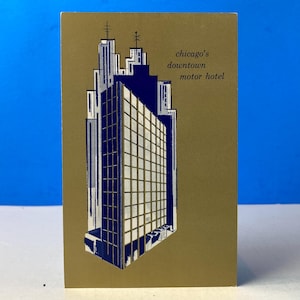 The Oxford House Chicago Postcard