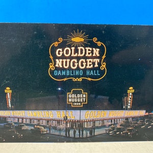 Carte postale Golden Nugget Gambling Hall