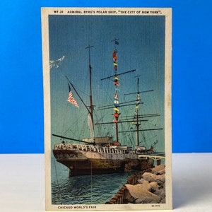La nave polare dell'ammiraglio Byrd alla Fiera mondiale di Chicago del 1933