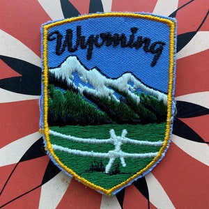 Vintage Wyoming Patch