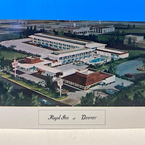 Cartolina del Royal Inn Motel Denver