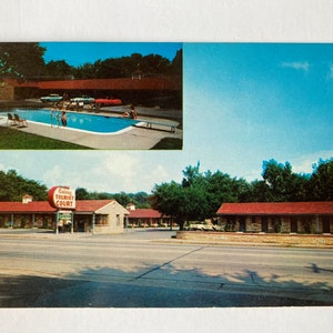 Colony Tourist Court Postcard