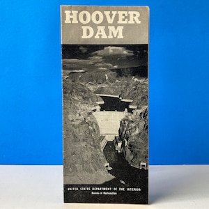 Hoover-Staudamm-Broschüre