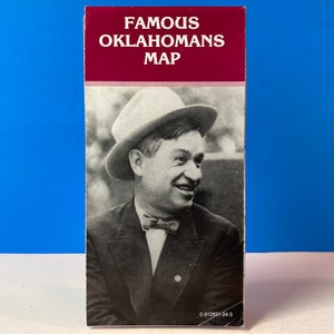 Berühmte Oklahomans Karte