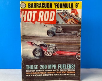 Hot Rod Magazine februari 1965