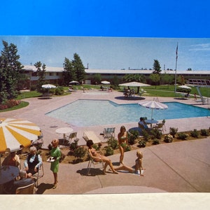Cartolina cromata Sacramento Inn
