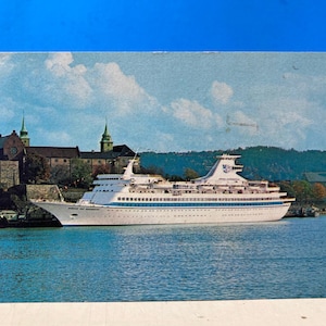 Postal de la línea de cruceros Royal Caribbean