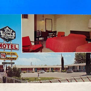 Carte postale Town & Country Motel