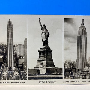 Cartão postal RPPC de Nova York