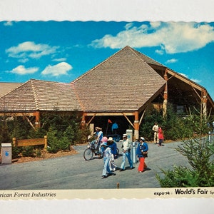 Carte postale Expo '74 American Forest Industries
