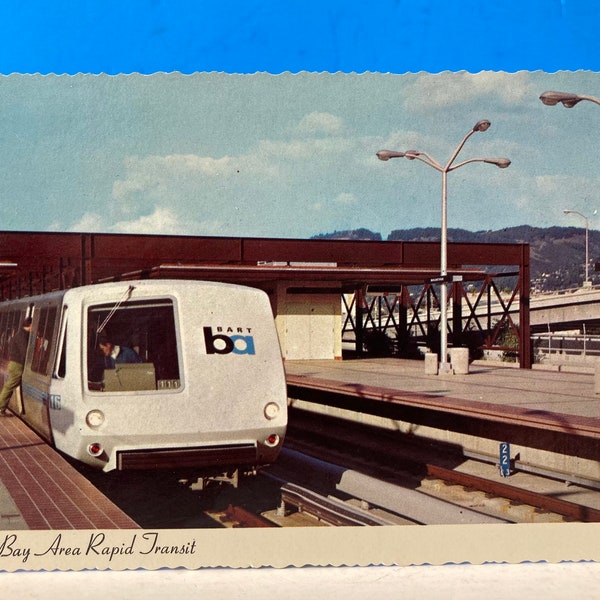 Bay Area Rapid Transit Postcard