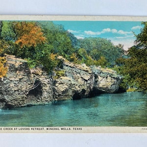 Eagle Creek At Lovers Retreat Postcard