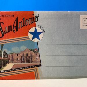 Souvenir van San Antonio Mailer