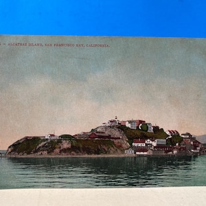 Alcatraz Island Postcard
