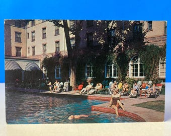 Hotel Colorado Glenwood Springs Postcard