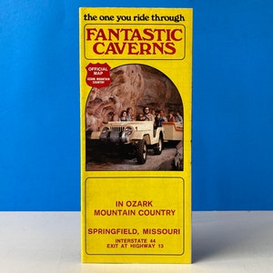 Fantastische Caverns-Broschüre