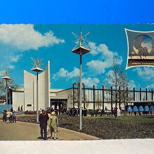 Cartão Postal Pavilhão de Paris NYWF 64