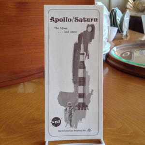 Apollo/Saturn The Moon And More NASA Brochure