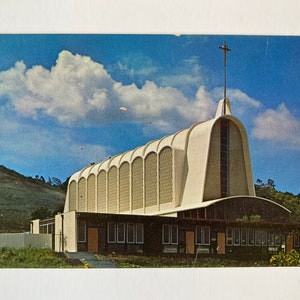Nouvelle carte postale de la mission de la nouvelle église méthodiste Mission Valley
