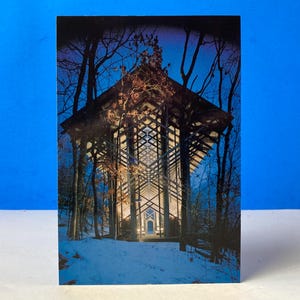 Thornkrone Kapelle Eureka Springs Arkansas Postkarte