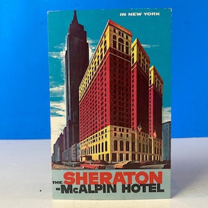 Sheraton McAlpin Hotel Postkarte NYC
