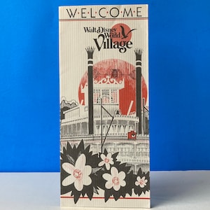 Walt Disney World Village Brochure 1986