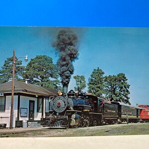 Carte postale de chemin de fer de lecteur