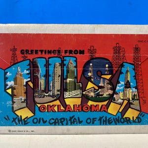 Souvenirmap van Tulsa
