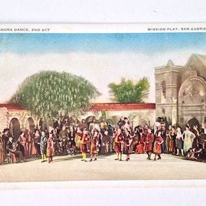 Cartão Postal Dança La Senora, 2º Ato