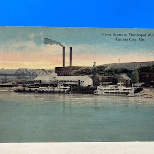 Cartão postal Municipal Wharf Kansas City