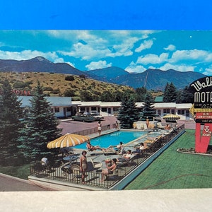 Walk’s Motel Manitou Springs Carte postale