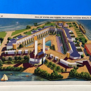 Sala degli Stati e degli edifici federali Fiera mondiale di Chicago 1933