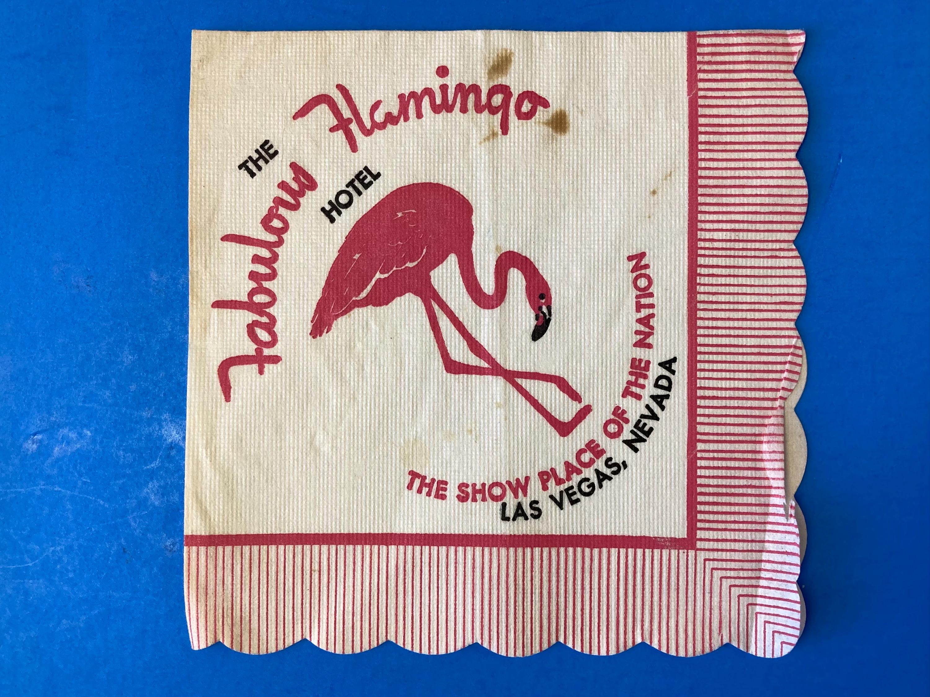 Vintage Flamingo Casino Hotel Memorabilia - Etsy