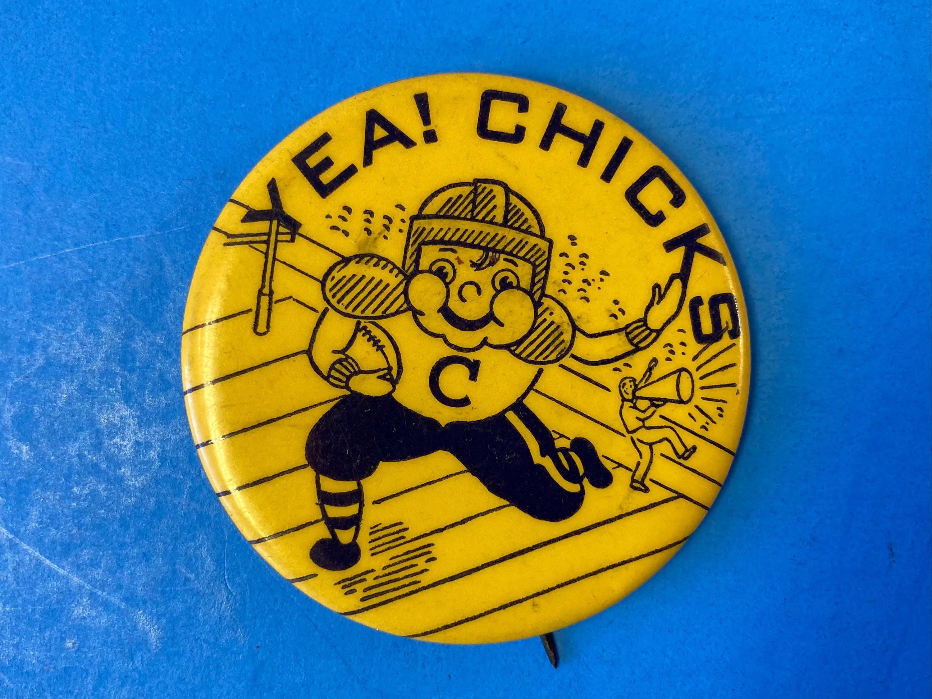 12 Vintage Chickasha Chicks High School Pins Buttons - Etsy
