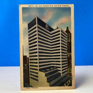 Carte postale Tulsa First National Bank