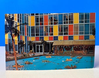 Lassen Motor Hotel Wichita Postkarte
