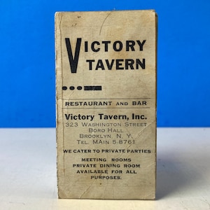 Victory Wirtshaus Brooklyn NY Adress & Telefon-Kartei