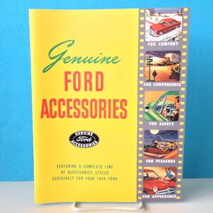 1949 Genuine Ford Accessories Reprint Brochure