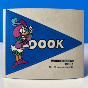 Wonder Bread / Disney Pennant Sticker #22 Dook