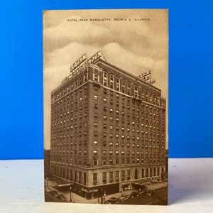 Carte postale de l’hôtel Père Marquette